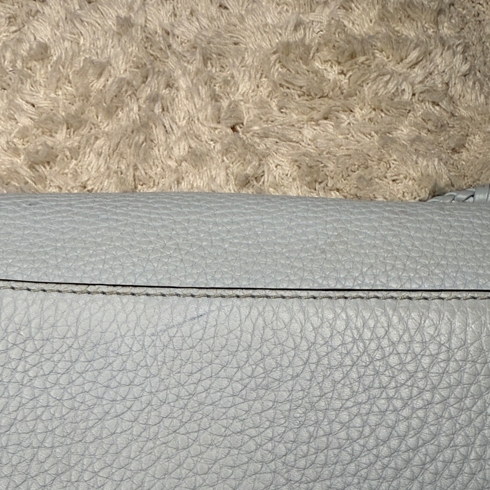 Tory Burch Taylor Flat Wallet Seltzer Blue - Picture 8 of 15
